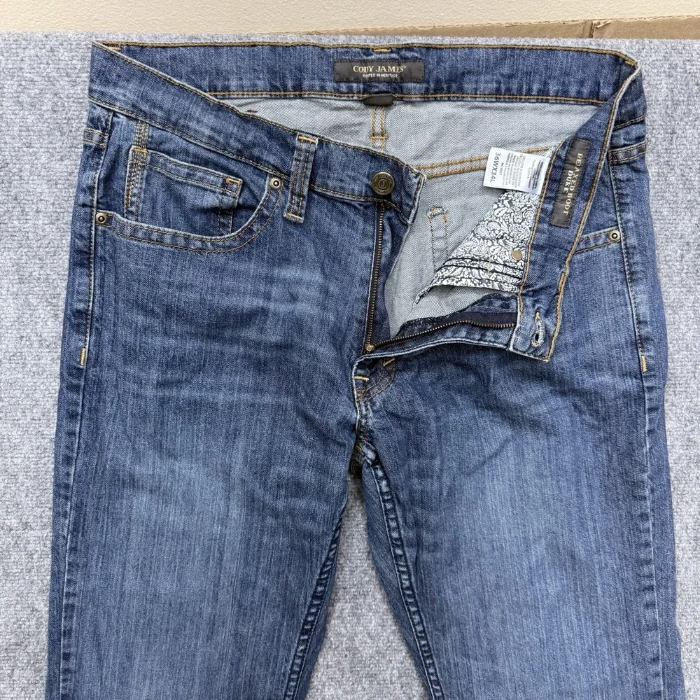 Cody James Relaxed Boot Cut Duke distressed jeans men's size 36 36x34 (READ)